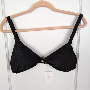 Andie | NWT The Caicos Top Adjustable Strap Triangle Bikini Top Size XL